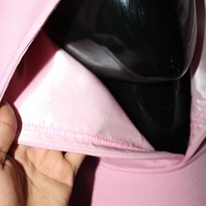 100% cotton <b>black</b> color Hoodie 450 GSM cotton <b>fleece</b> custom embroidery printing embossing oversized fitting hoodies Clush Sports - Product Image 6