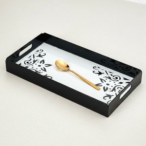 Bandeja de Servicio Impresa de MDF Premium Modelo 26 con Acabado Liso para Desayuno, Café, Té, Pan, Frutas, Aperitivos - Bandeja Decorativa - Product Image 4