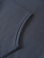 Sudadera con capucha para hombre, color sólido, 100% poliéster, tejido de felpa francesa, informal, para otoño, hecho en China