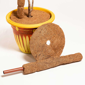 Wholesale Plant protection Cover Weed Prevention Coconut Fiber <b>Mats</b> Coco Coir Mulch <b>Round</b> <b>Mat</b> - Product Image 1