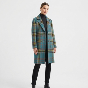 Blazer Entallado para Mujer, Chaqueta de Invierno con Cuello Solapa, Abrigo Largo Informal para Mujer - Product Image 2