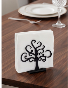 Porte-serviettes en métal classique au design unique en forme d'arbre, parfait pour la cuisine et l'hôtellerie - Product Image 3