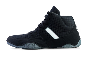 High Quality <b>Leather</b> Mesh Lining PVC Midsole Customizable Logo Color Men's Wrestling <b>Sneaker</b> Shoes Summer Winter Wholesale - Product Image 2