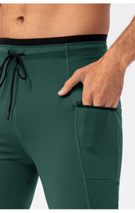Leggings Deportivos de Compresión para Hombre, Cintura Ajustable con Cordón, Secado Rápido, Largos, Nuevo Artículo 2026, Servicios OEM - Product Image 6