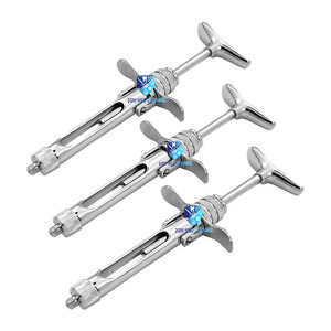 Jeringa de Anestesia Dental Autoaspirante de Acero Inoxidable de 1.8 ml, Jeringa de Aspiración Pasiva Manual, Reutilizable para Inyección Dental - Product Image 5