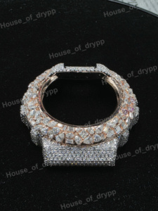 นาฬิกาฮิปฮอปฝังเพชรโมอิสซาไนต์ VVS แบบ Iced Out รุ่น 6900 Status Case - Product Image 4