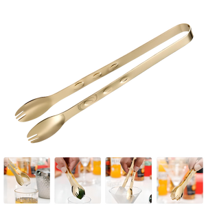 Pinzas para Servir de Cobre Sólido Hechas a Mano, Pinzas para Repostería, para Pastel, Pan, Postre, Cubos de Azúcar, Utensilio de Cocina, Diseño Duradero y de Calidad - Product Image 1