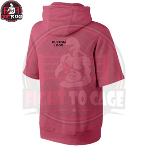 Sweat-shirts à manches courtes pour hommes, design unique, respirants, avec logo personnalisé, couleur unie, pour l'automne, pour la salle de sport et les entraînements - Product Image 4