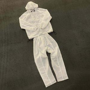 Survêtements de sport pour homme avec votre logo, coupe-vent en nylon, ensemble deux pièces - Product Image 2