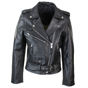 Nouvelle arrivée : veste en cuir pour homme, grande taille, col montant, fermeture éclair, veste en cuir PU, veste en cuir de moto - Product Image 1