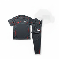 Pakaian Kriket Grosir Custom Printing Sublimasi Set Kaos Lengan Pendek Cepat Kering dan Celana Tim Kriket T20