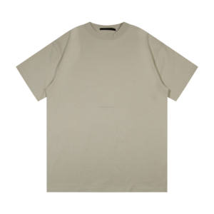 Gran oferta 100% camiseta en blanco de algodón para hombre de alta calidad 210 Gsm estampado personalizado manga corta cuello redondo bordado estilo Formal - Product Image 3