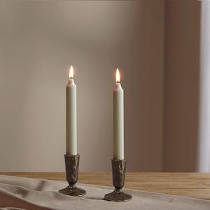 Ornate Ball-Footed Gold Pillar Candle <b>Tray</b> – Curved Tripod Metal Candle Pedestal Stand for Luxury Dining Table & Spa - Product Image 3