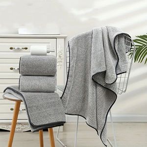 Soft 55\"X27.5\" Fiber Bath Towel Quick Drying Absorbent Household Bath Towel Set for Home Bathroom Soft Bathroo - Product Image 1