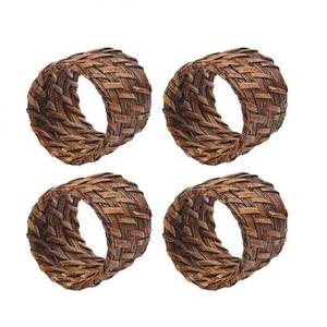Eco-friendly Stylish Rattan Napkin Ring <b>Table</b> <b>Decorative</b> Custom Demanding Handmade <b>Top</b> Selling Sale - Product Image 3