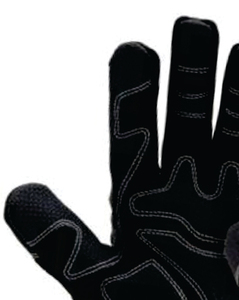 Anti-Slip Leather Safety <b>Gloves</b> Breathable Heat Resistance Textured Fingertips General Purpose Work Protection - Product Image 5