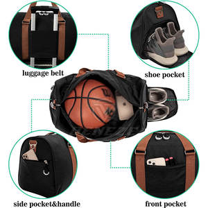 Sac de sport de qualité supérieure, style unique, unisexe, service OEM, sac de sport fabriqué en usine, best-seller - Product Image 3