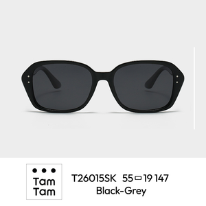 แว่นกันแดดโพลาไรซ์ [TamTam] รุ่น T26015SK Classic TR90 ทรงสี่เหลี่ยมสไตล์เรโทรสำหรับผู้ชายและผู้หญิง ขายส่ง - Product Image 4