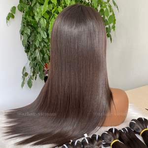 Extensiones de cabello virgen Remy vietnamita súper doble dibujado Paquetes alineados de cutícula personalizables - Product Image 2