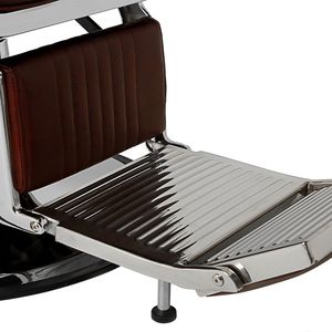 Poltrona da Barbiere Idraulica Bordeaux Multiuso, Leggera, Stile Antico, per Salone e Spa, Attrezzatura Estetica Robusta in PU - Product Image 6