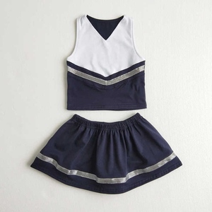 Tenues de cheerleading Trimpo Sports All-Star pour enfants et femmes, ensembles 100 % polyester avec techniques d'impression de strass - Product Image 2