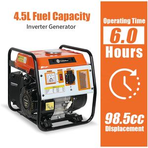 Generador de gasolina TKH1300i de China, 156F, 1.3kw, 1.45kw, generador de gasolina de bastidor abierto con inversor, línea de fabricación - Product Image 2