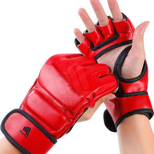 Fabricant pakistanais de gants de MMA en cuir de haute qualité, entraînement, quantité en gros, prix bas - Product Image 2