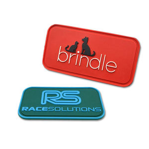 Etiquetas de Goma de Silicona PVC con Logotipo de Marca en 3D, Personalizadas, Lavables, Cosidas, para Ropa y Bolsos - Product Image 4