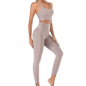Latest Design Sportswear Women <b>Yoga</b> <b>Set</b> Wholesale Customized Size Women Activewear 2-Piece <b>Set</b> - Product Image 1