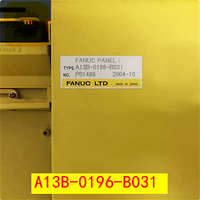 A13B-0196-B031 Unidad MDI LCD Original Fanuc Serie 31i-B para Programación PLC, 24V, Envío Rápido