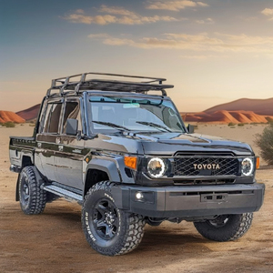 Tai Nạn Miễn Phí Cho Land Cruiser Đôi Cabin Pickup 4.5L Diesel LHD Tự Động Hộp Số Da Ghế Tối Nội Thất Phía Sau Cho Bán - Product Image 1