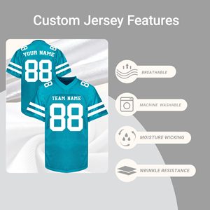 Fabricant de maillots de football américain en gros – Polyester, maille, logo personnalisé, patch brodé, tenues d'équipe durables, commandes en gros - Product Image 6