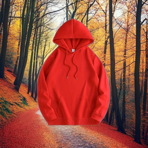 Sudadera Casual de Otoño para Hombre con Bolsillo Frontal Tipo Canguro, 100% Algodón Felpa, Cierre con Cordón, Diseño Impreso Digital - Product Image 1