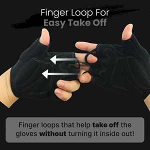 Gants de cyclisme respirants, paume antidérapante, pour sports de plein air, protection pour la conduite à vélo - Product Image 2