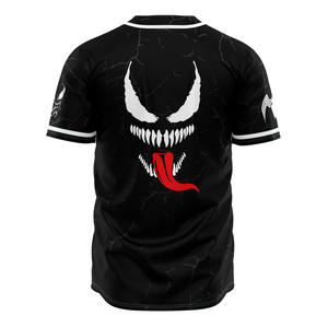 Camiseta de Béisbol con Logotipo Personalizado, Malla Transpirable, Ligera, de Secado Rápido, Sublimada, Unisex, Ropa Deportiva de Softbol al por Mayor - Product Image 2