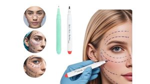 Stylo marqueur effaçable jetable de qualité médicale avec encre à base d'eau non toxique Conçu pour les hôpitaux, les laboratoires, les soins infirmiers - Product Image 4