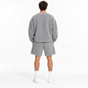 Conjunto de Sudadera y Pantalones Cortos de Verano para Hombre, Ligero, Informal, de Dos Piezas, Estilo Urbano, Sudadera con Capucha y Pantalones Cortos, Ropa de Primera Calidad - Product Image 2