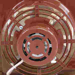 Wholesale Grey/Blue/Light Blue Plastic Powerful Airflow 3-Speed Oscillating LED Light Remote Control Wall Mount Fan Vietnam - Product Image 2