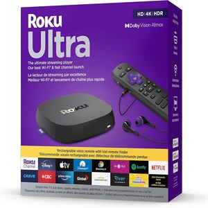 อุปกรณ์สตรีมมิ่ง Roku Ultra 4K พร้อม HDR10+ Dolby Vision & Atmos Wi-Fi 6 รีโมทบลูทูธพร้อมระบบสั่งงานด้วยเสียง Pro ปุ่มเรืองแสง รองรับการรับชมทีวีสด - Product Image 6
