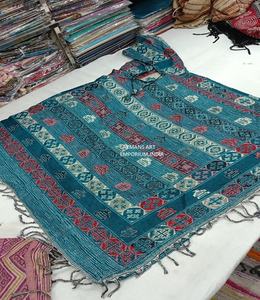 New 2023 Winter Fashion Knitted Acrylic <b>Ponchos</b>/Jackets <b>for</b> Men and <b>Women</b> Wholesale From India - Product Image 1