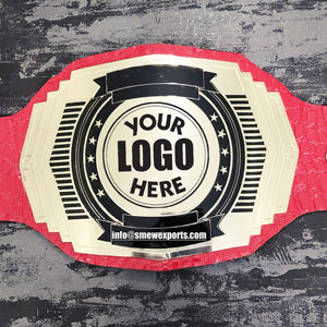 สายรัดโลหะปรับแต่งได้ คุณภาพสูง เข็มขัดแชมป์สำหรับผู้ใหญ่ทุกเพศ ยูโด เทควันโด คาราเต้ ยิวยิตสู บาสเกตบอล มวย - Product Image 1