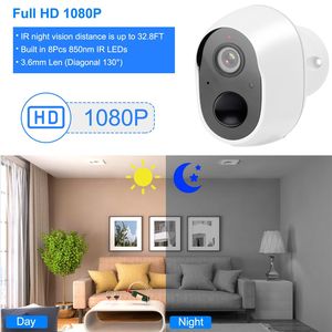 1080P FHD WiFi <b>IP</b> <b>Camera</b> Two-Way Audio Waterproof IP65 Security Surveillance Network Camcorder - Product Image 6