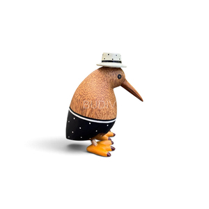 Figurine d'animal en bois Kiwi, jouet en peluche écologique, décoration de table, décoration personnalisée pour la chambre d'enfant et la cuisine, pour les enfants de 5 à 7 ans - Product Image 1