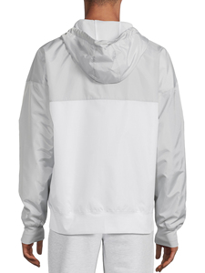 <b>Grey</b> Neon Zip Up Windbreaker <b>Jacket</b> | Reflective Hooded <b>Jacket</b> | <b>Waterproof</b> Streetwear Outerwear |OEM Private Label Manufacturer - Product Image 2