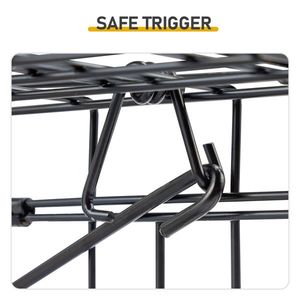 Trappola a gabbia da 32 pollici per animali selvatici, per armadillos, gatti, marmottini, opossum, ratti - Copertura per trappola a gabbia per animali vivi - Product Image 6