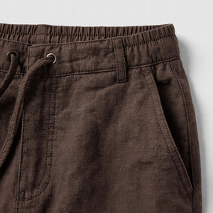Pantalon en coton tricoté pour homme, coupe droite mi-haute, avec cordon de serrage élastique, décontracté, respirant, séchage rapide, pour l'automne - Product Image 5