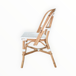 Silla Bistro Más Popular para Cafetería, Restaurante, Espacios Públicos Residenciales - Mimbre Sintético Natural con Garantía de Tejido de 3 Años - Product Image 2