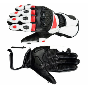 Gants de moto en fibre de carbone pour hommes, gants de course professionnels, respirants, en maille, pour l'été - Product Image 4