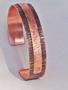 Premium Quality Copper <b>Bracelet</b> With Artistic Craftsmanship For Fashion Accessories And Wellness Jewelry Collection - Product Image 1