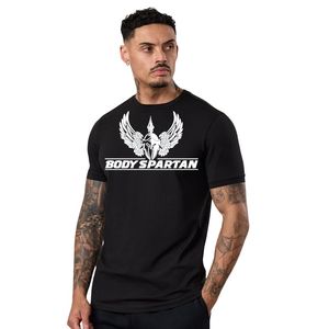 Men’s Black Essential Jersey T Shirt Short Sleeve Breathable Lightweight Athletic Workout Running Fitness Gym Casual Sportswear - Product Image 1